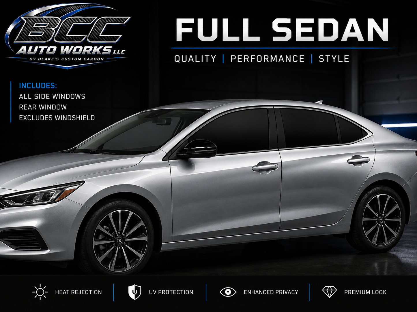 Full Sedan Ceramic Tint