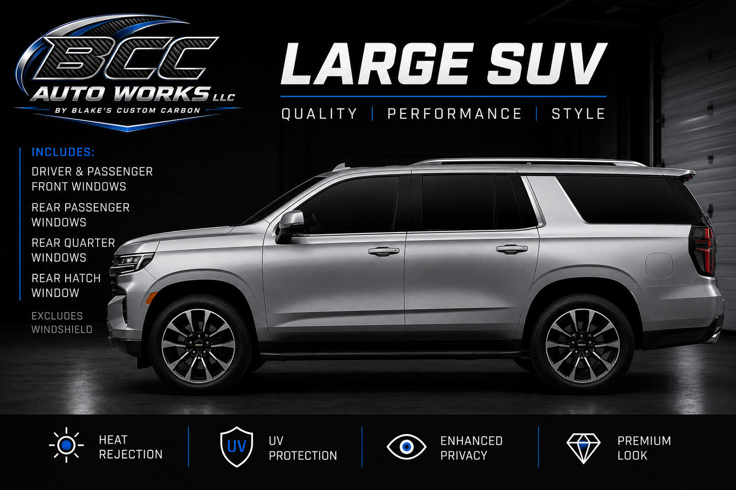 Large SUV Ceramic Tint