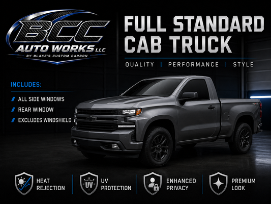 Full Standard Cab Truck Ceramic Tint